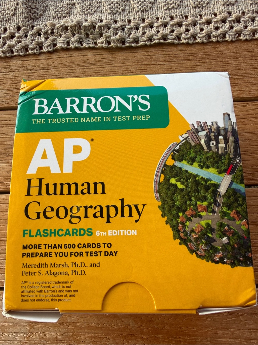 Barron's AP Human Geography Flashcards - Yellow